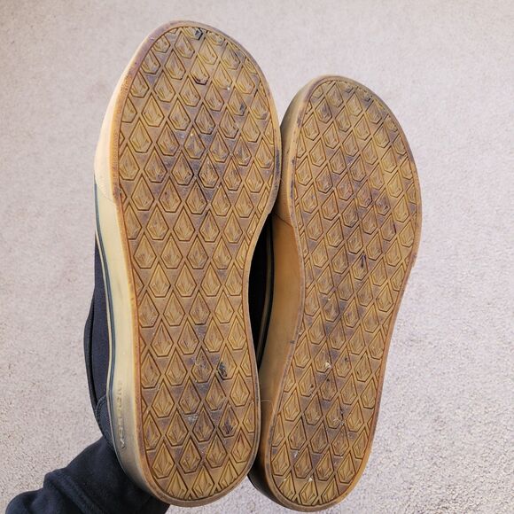 Volcom Composite Toe Sz 9.5 Mens Black Gum Workwear Shoe VM30117 Skateboarding - Picture 11 of 11